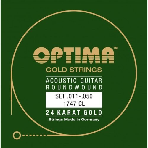 Optima cordes Or 24 K - guitare acoustique 11-50