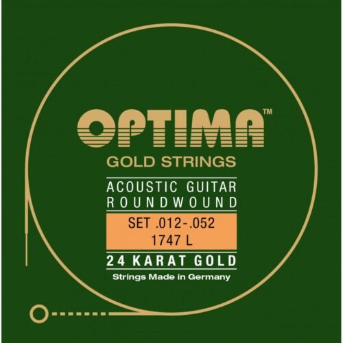 Optima cordes Or 24 K - guitare acoustique 12-52