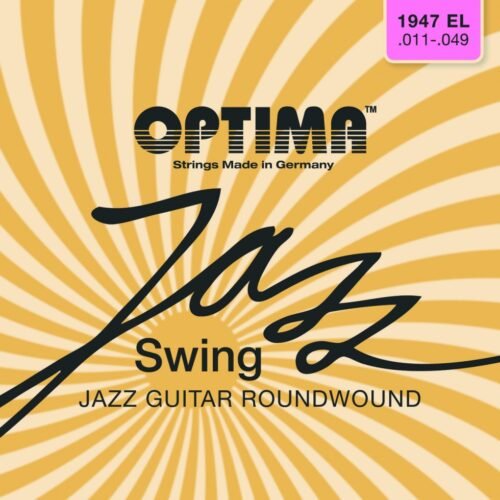 Optima cordes Jazz Swing Chrome - guitare électrique 11-49
