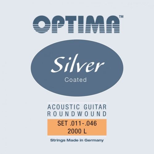 Optima cordes Argent - guitare acoustique 11-46