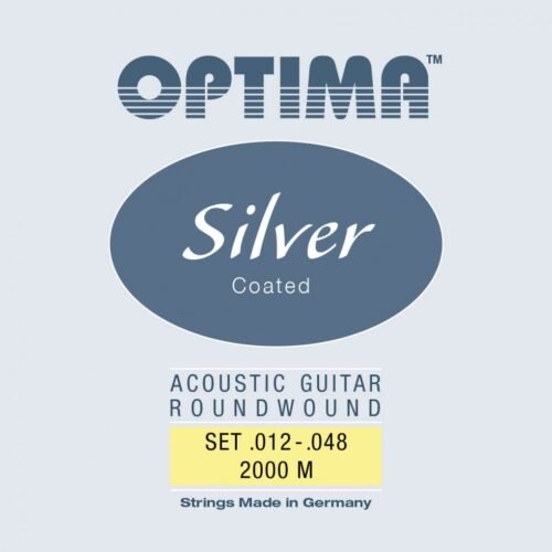 Optima cordes Argent - guitare acoustique 12-48