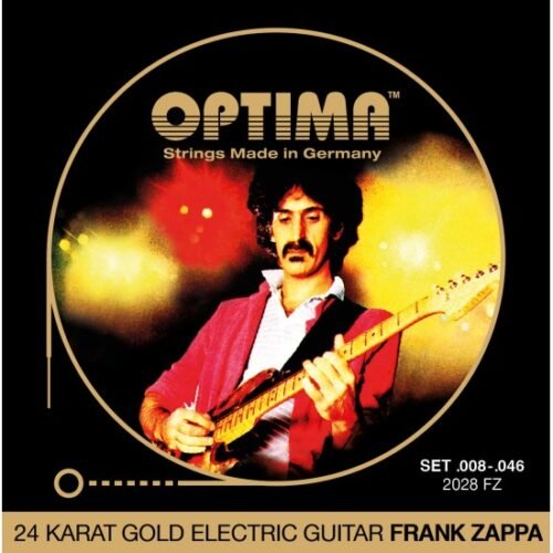 Optima cordes Or 24 K "Frank Zappa" signature - guitare électrique 8-46