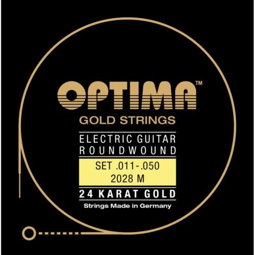 Optima cordes Or 24 K - guitare électrique 11-50
