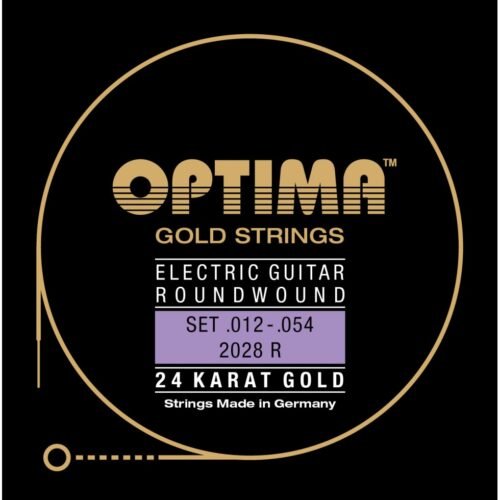 Optima cordes Or 24 K - guitare électrique 12-54