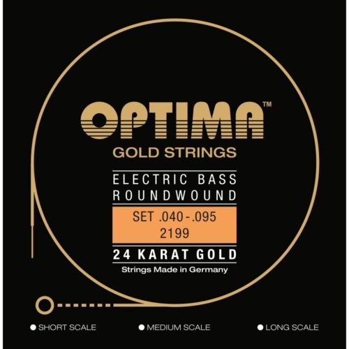 Optima Gold 24 K strings - Electric bass 40-95