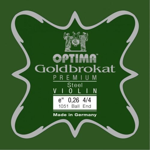 Optima Cordes Goldbrokat Premium - Violon 4/4 corde E seule