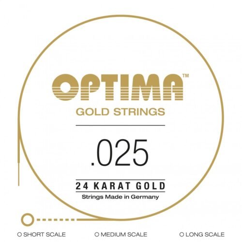 Optima cordes OR 24 K - basse électrique .025 corde seule